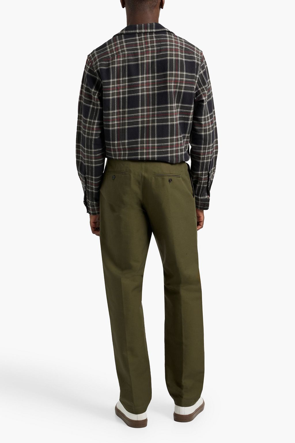 ALEX MILL Ethan checked cotton-flannel shirt