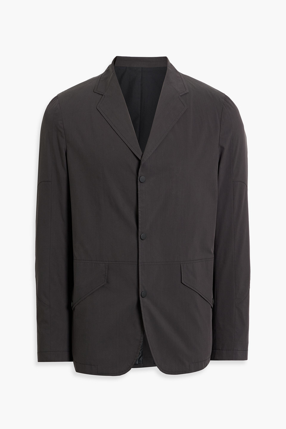 Canali Crepe Blazer In Royal Blue