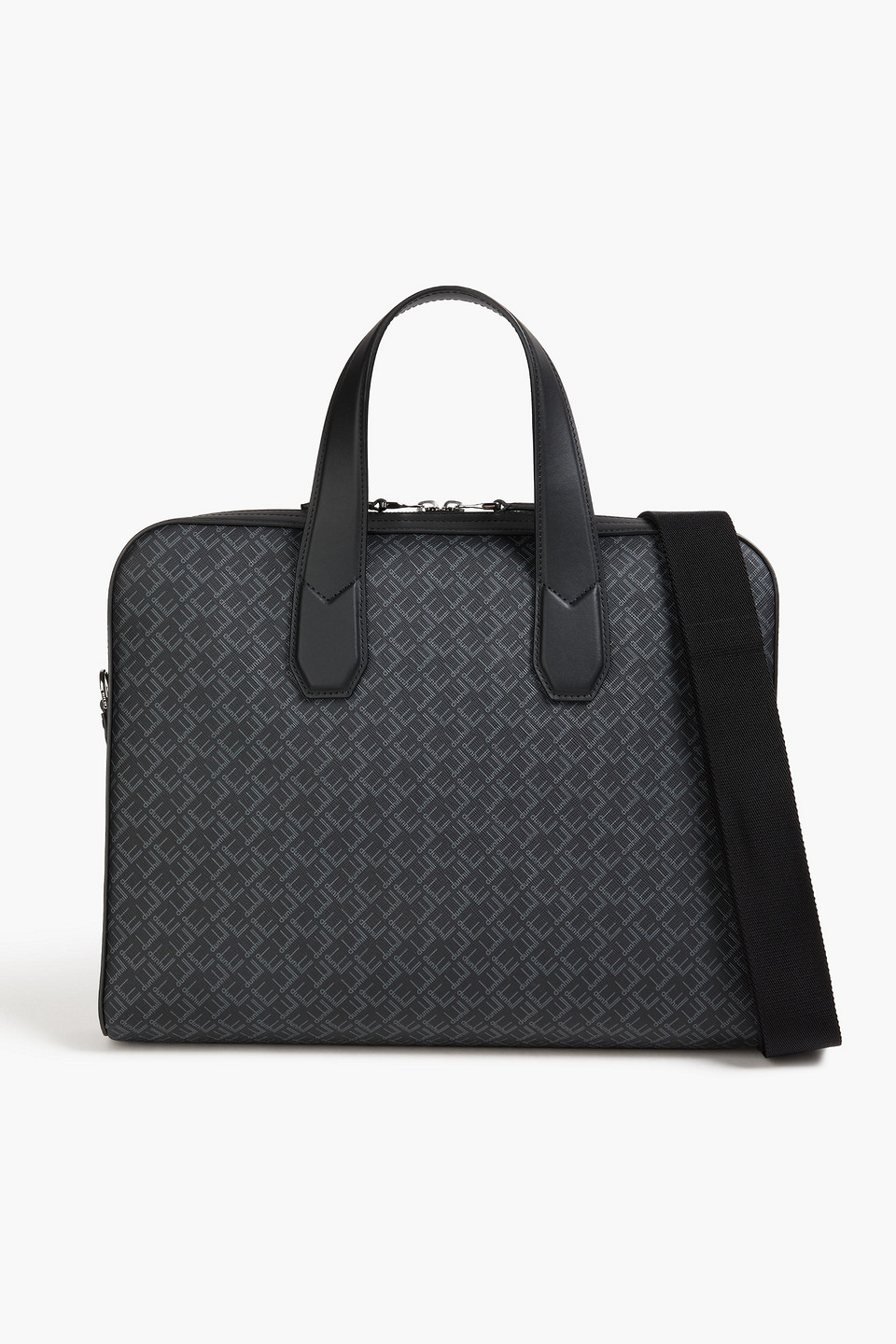 Dunhill Logo-print Laptop Bag In Black