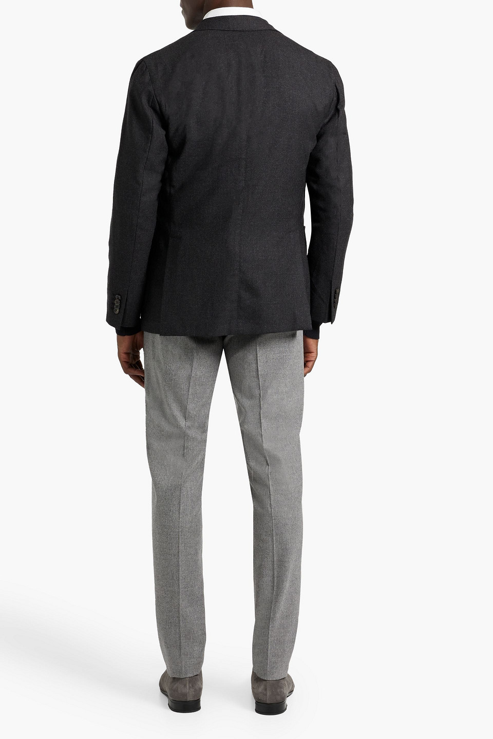 Boglioli Wool Blazer In Gray