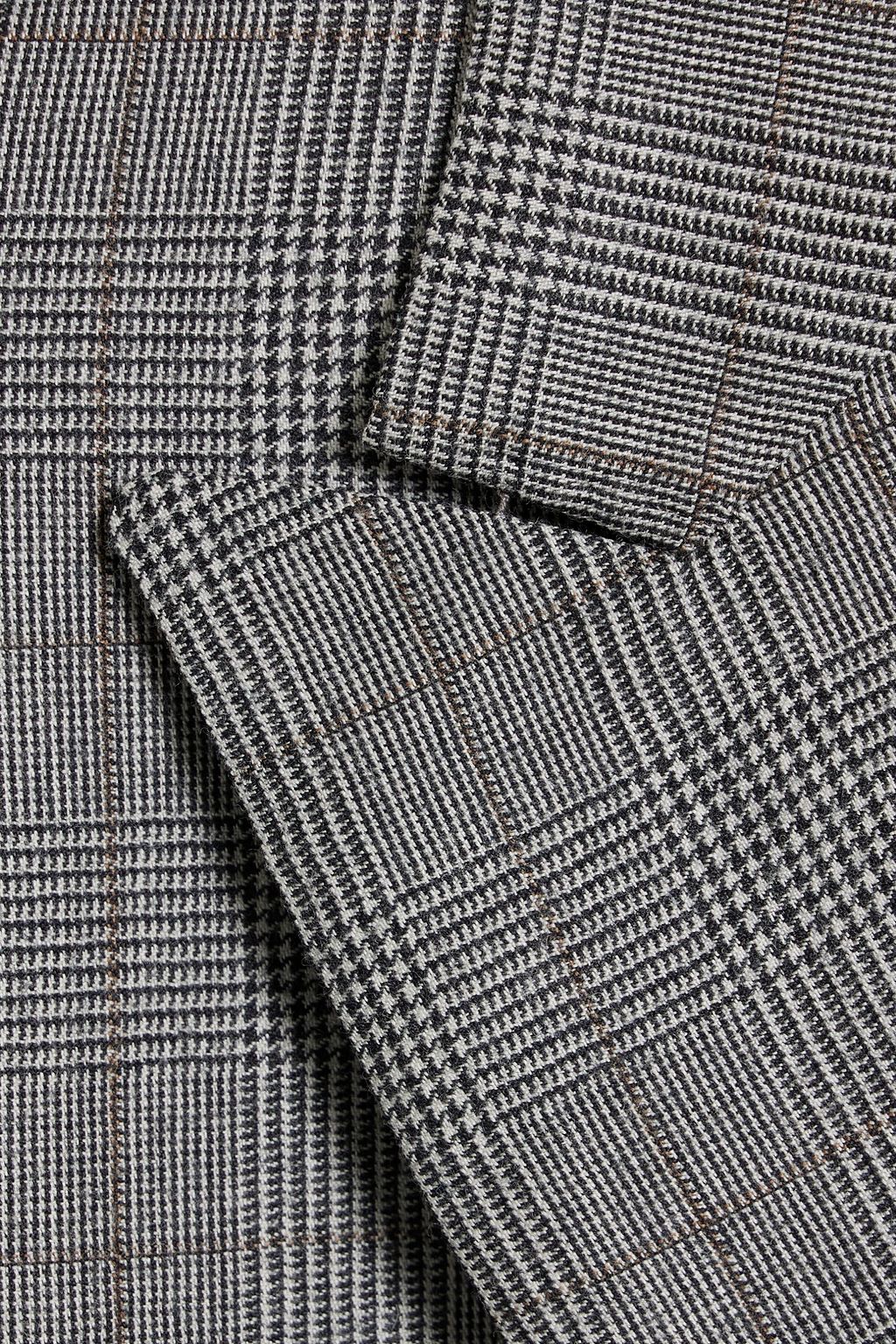 BOGLIOLI Prince of Wales checked wool suit