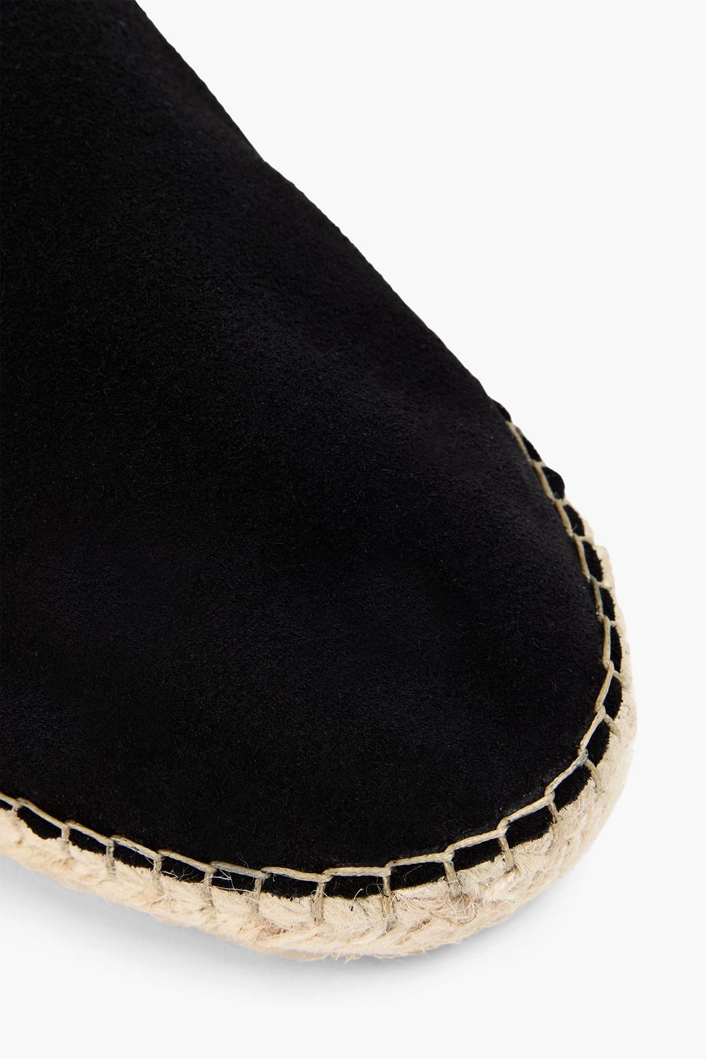 FRESCOBOL CARIOCA Helio leather and suede espadrilles