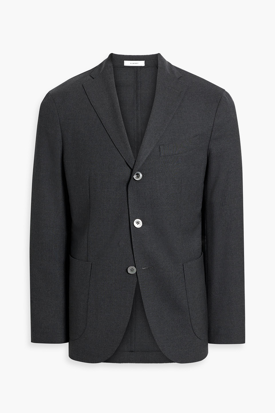 Slim-fit wool blazer