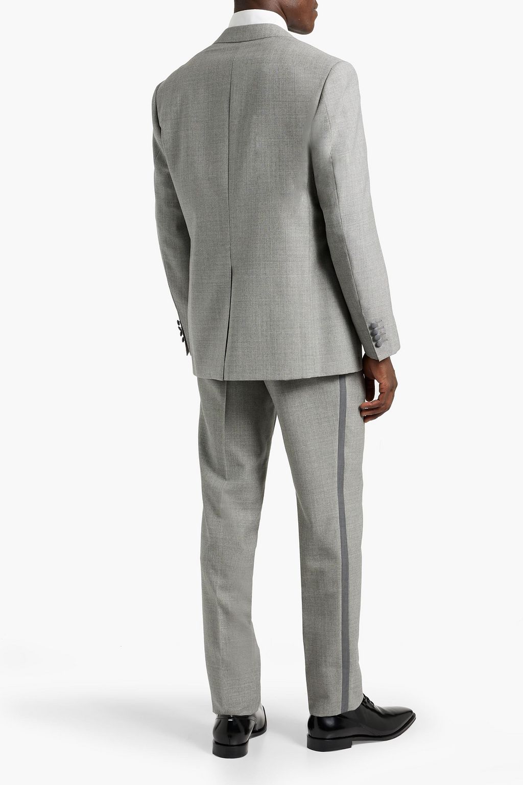 CANALI Two-tone wool suit