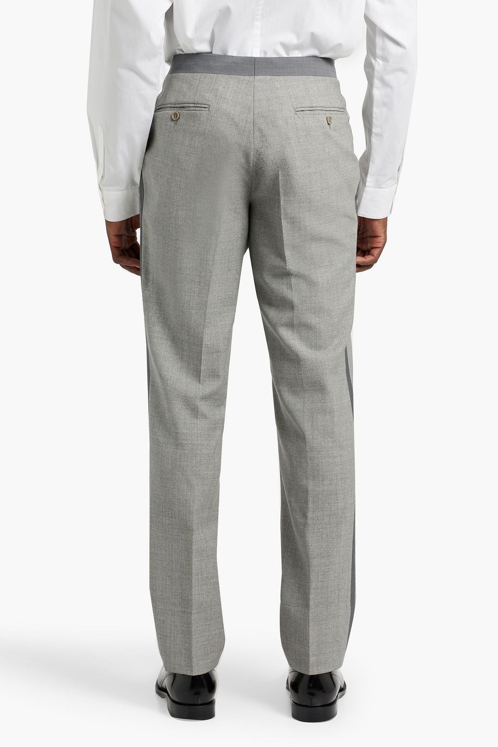 CANALI Two-tone wool suit