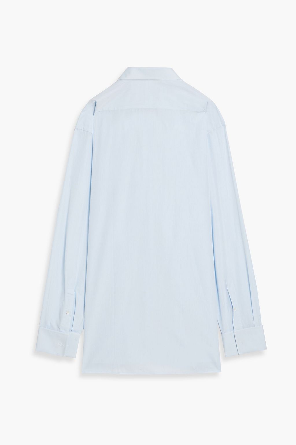 CANALI Cotton-poplin shirt