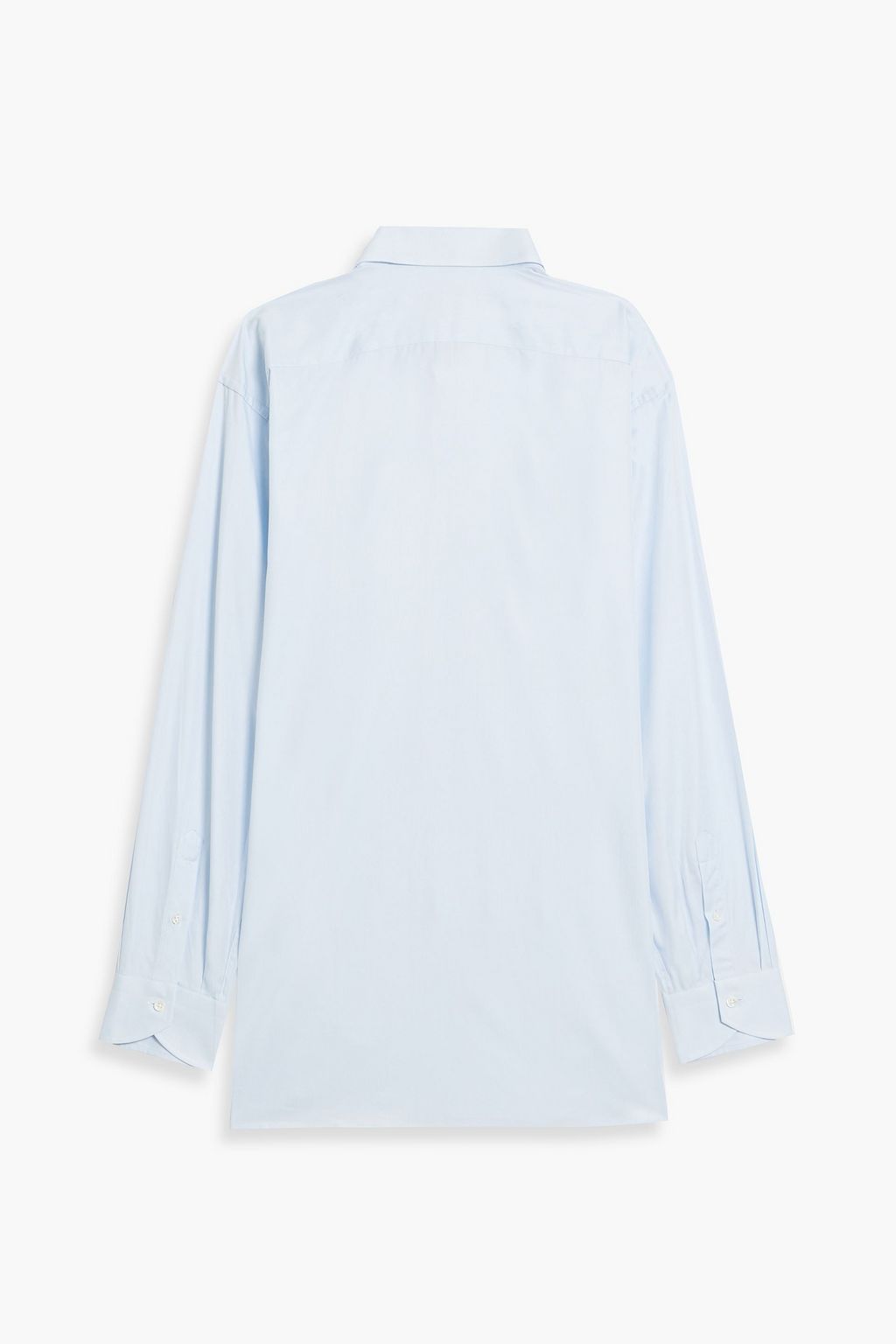 CANALI Cotton-poplin shirt