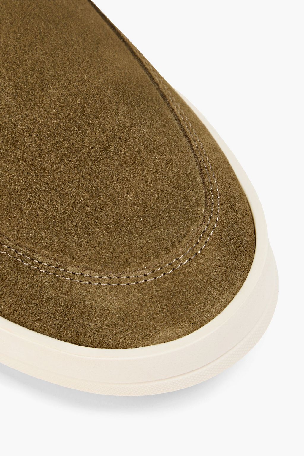 FRESCOBOL CARIOCA Telo suede collapsible-heel loafers