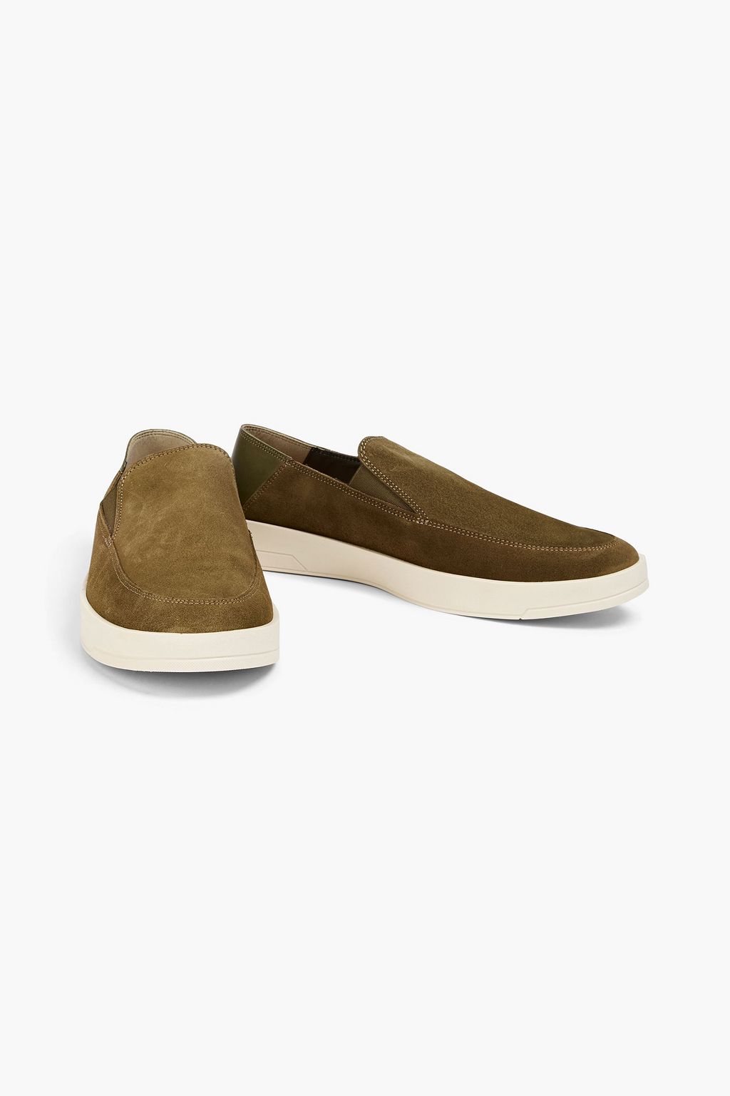 FRESCOBOL CARIOCA Telo suede collapsible-heel loafers