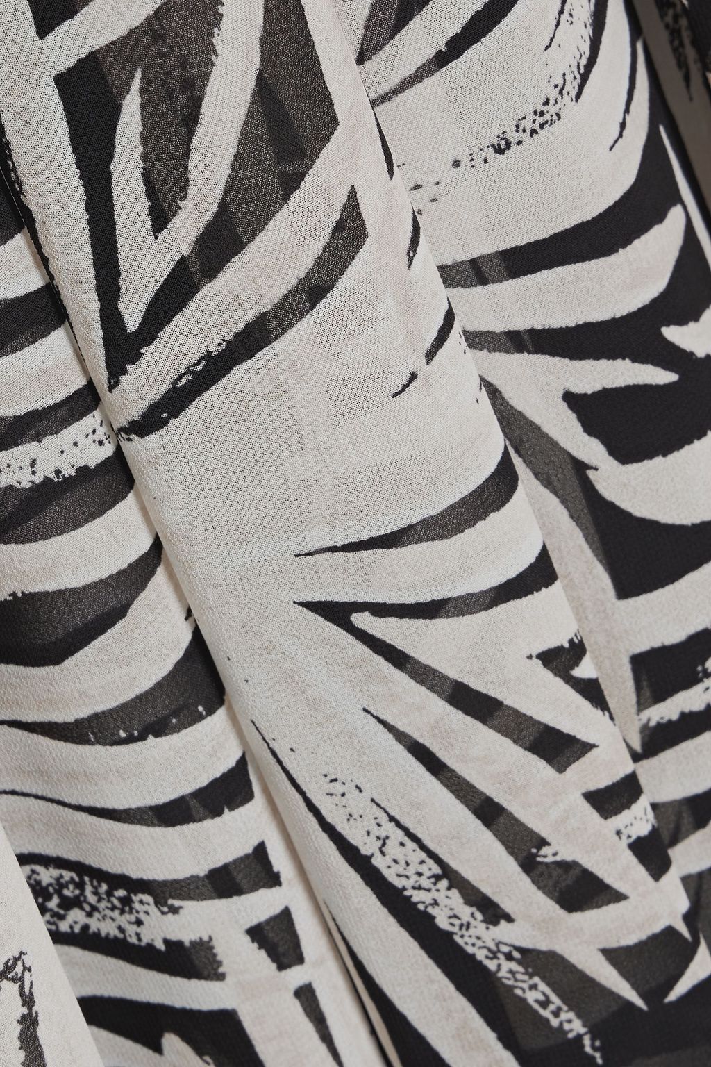 DIANE VON FURSTENBERG Amira gathered printed chiffon maxi skirt