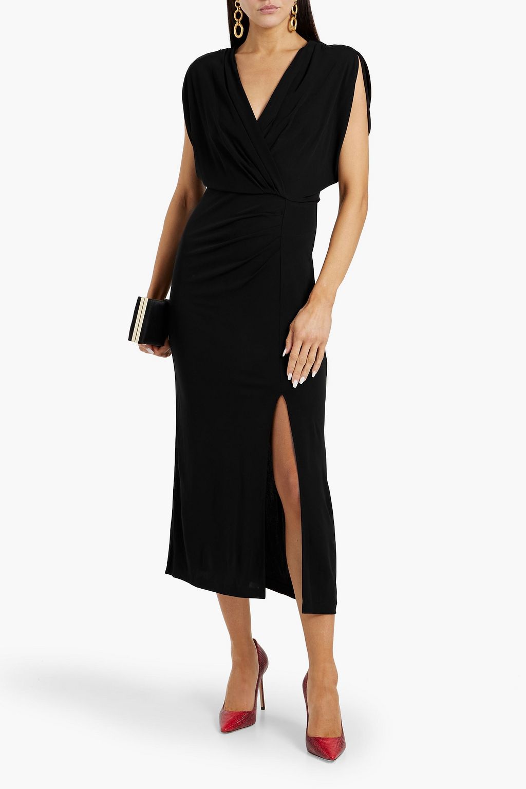 DIANE VON FURSTENBERG Williams wrap-effect jersey midi dress