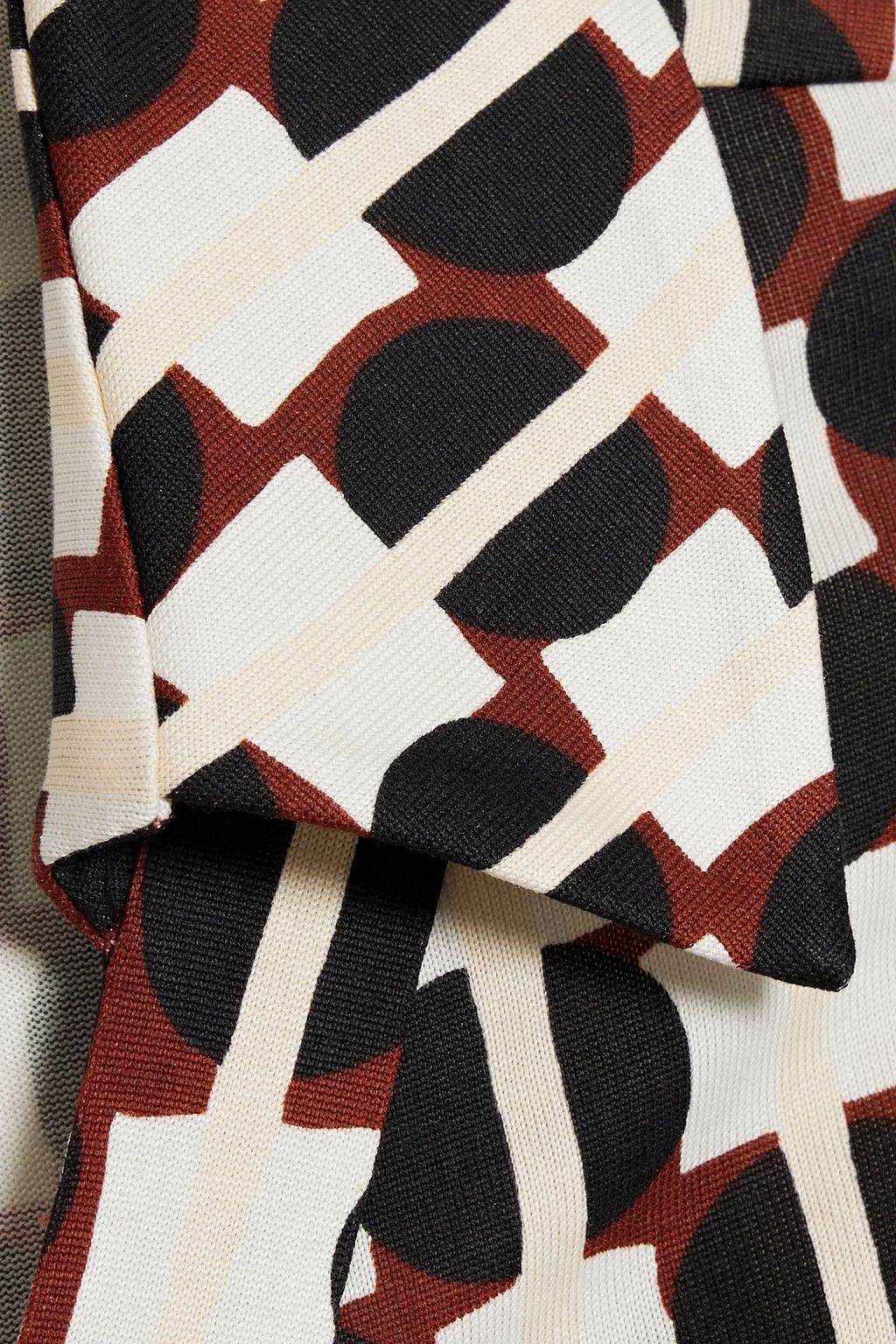 DIANE VON FURSTENBERG Jeanne printed silk-jersey mini wrap dress