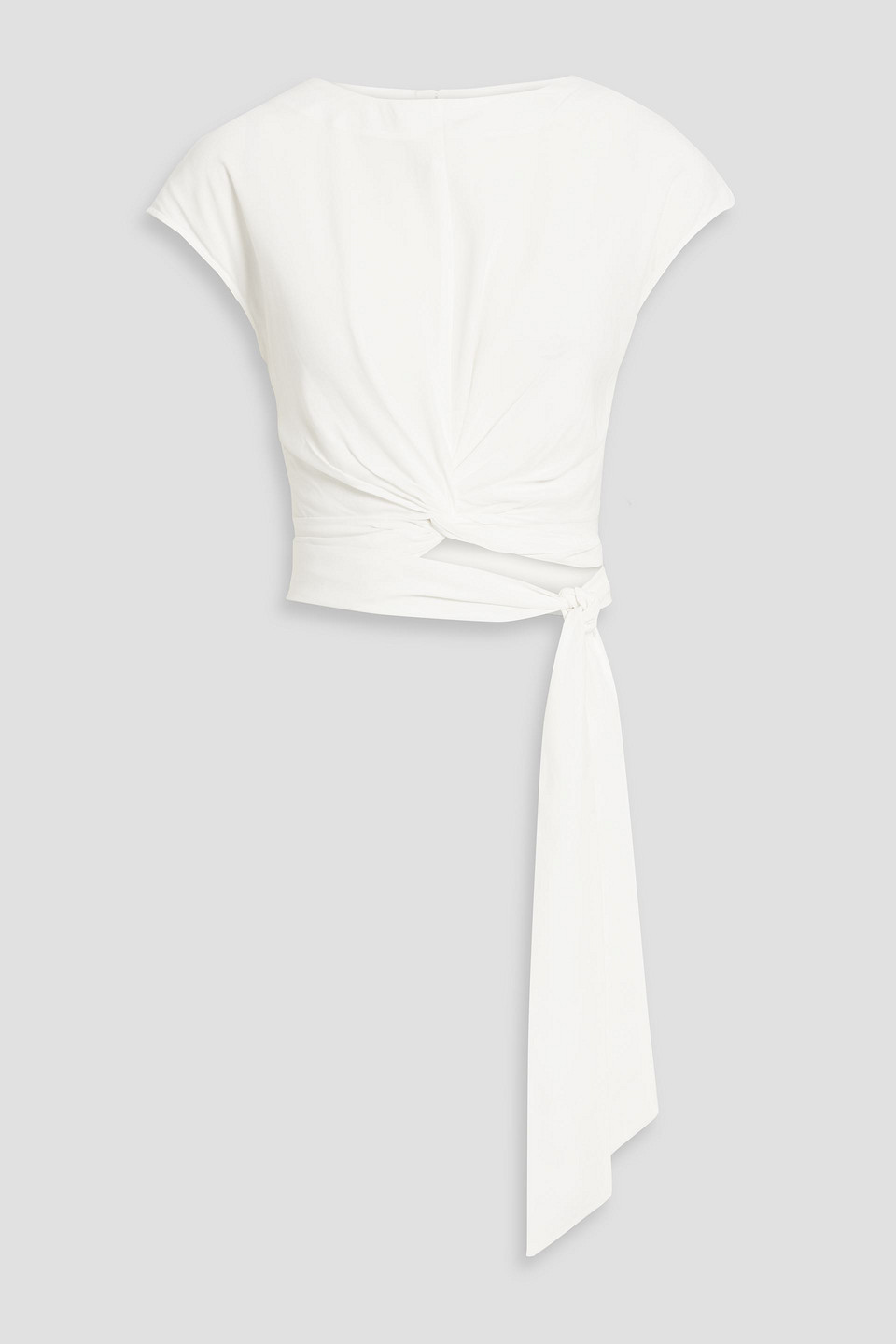 Diane Von Furstenberg Persephone Twisted Jersey Top