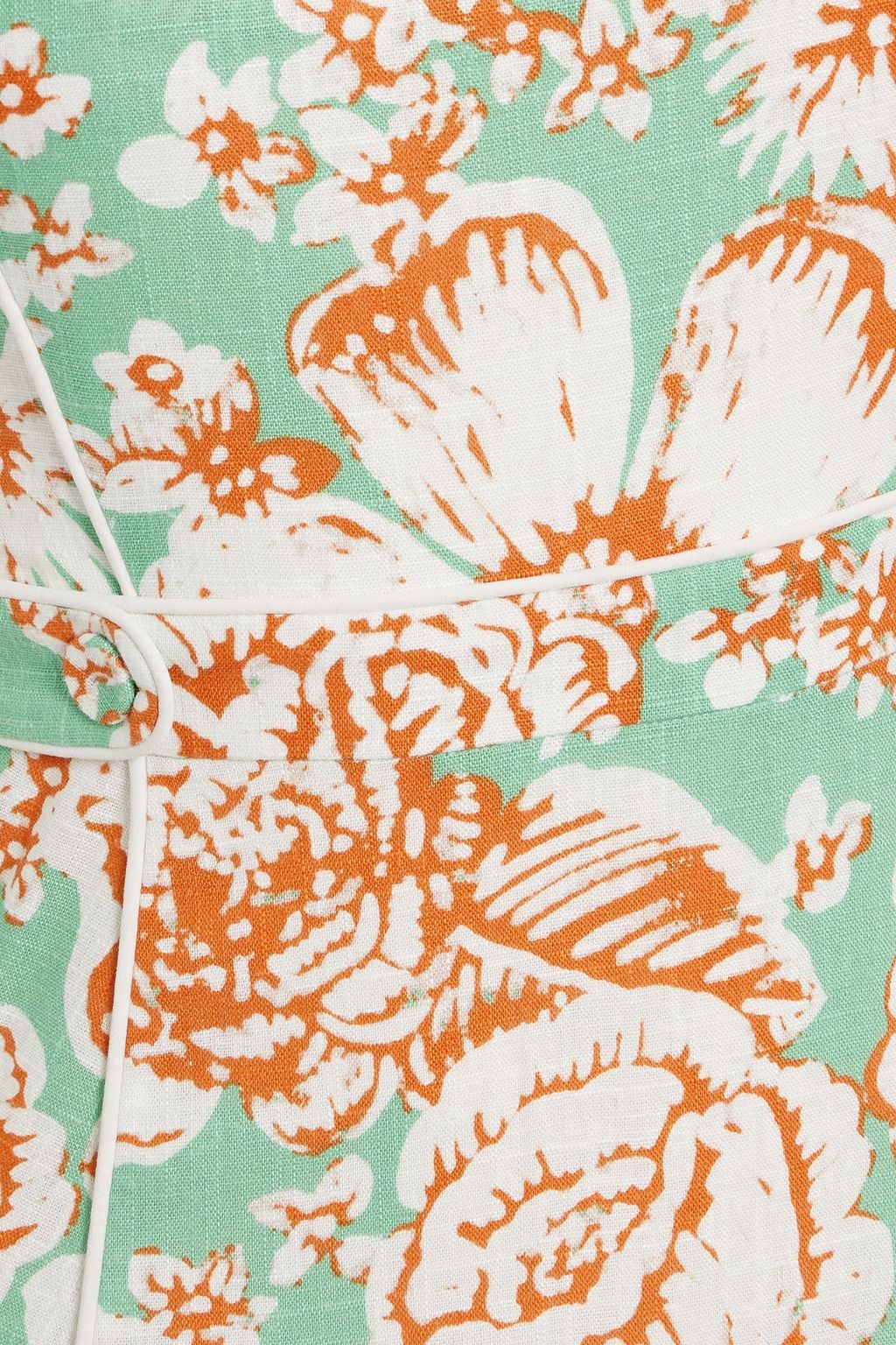 DIANE VON FURSTENBERG Lya floral-print woven maxi dress