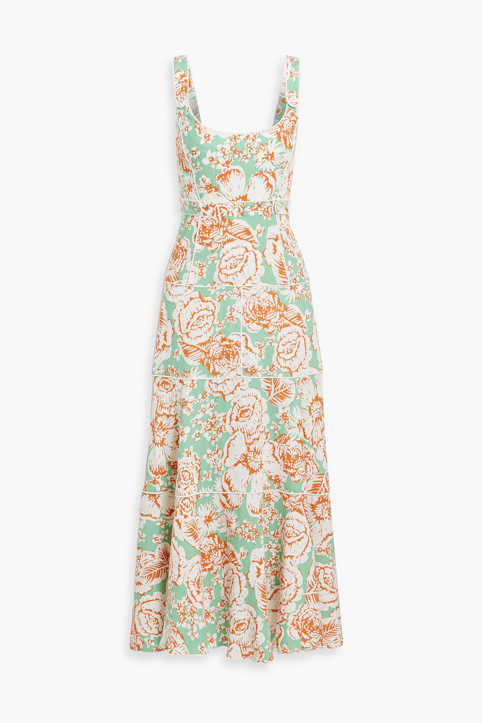 Diane Von Furstenberg Lya Floral-print Woven Maxi Dress