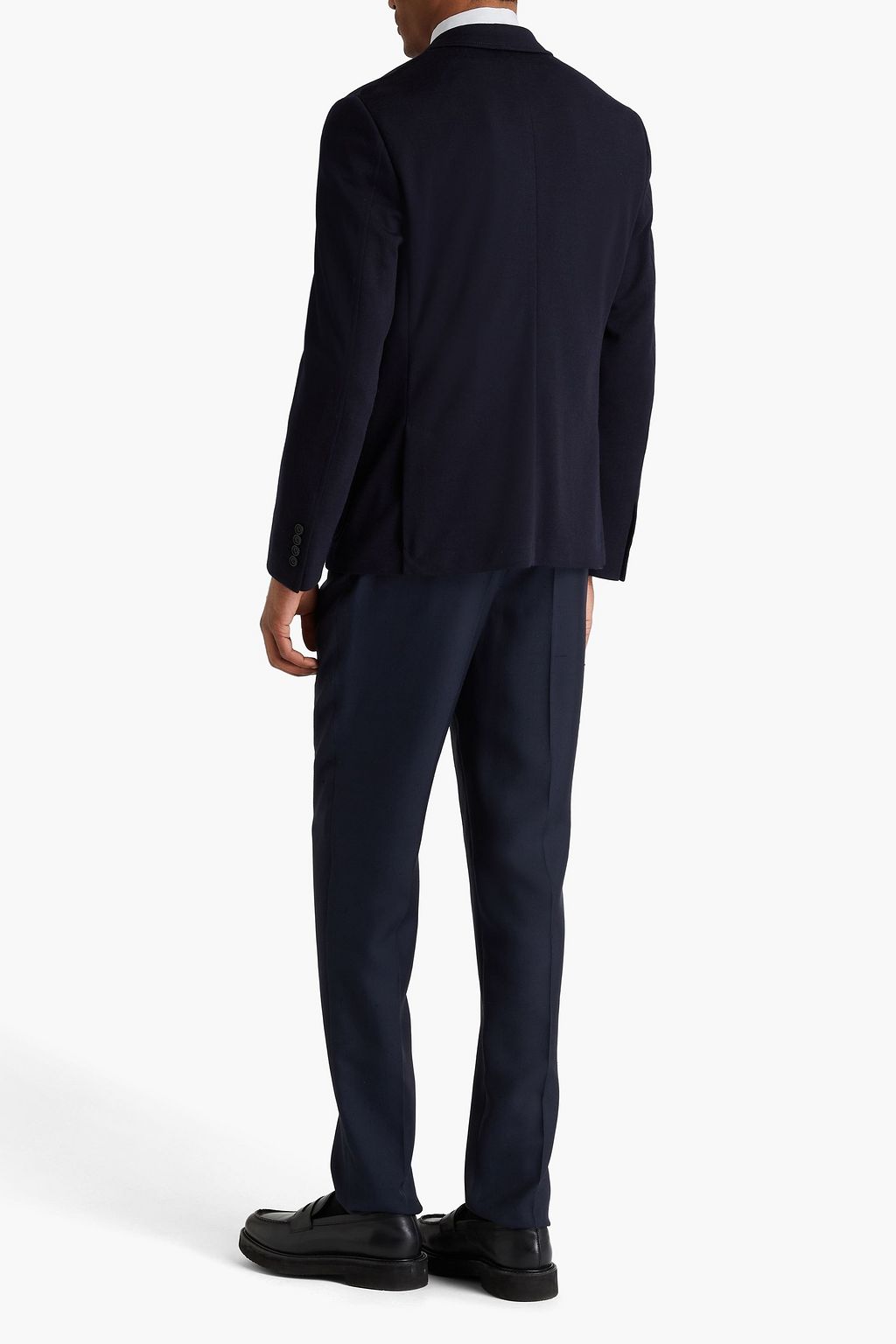 DUNHILL Wool-blend jersey blazer