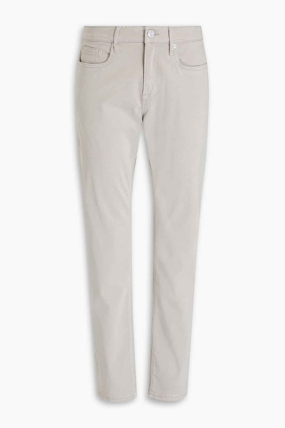 Frame L'homme Slim-fit Denim Jeans In Stone