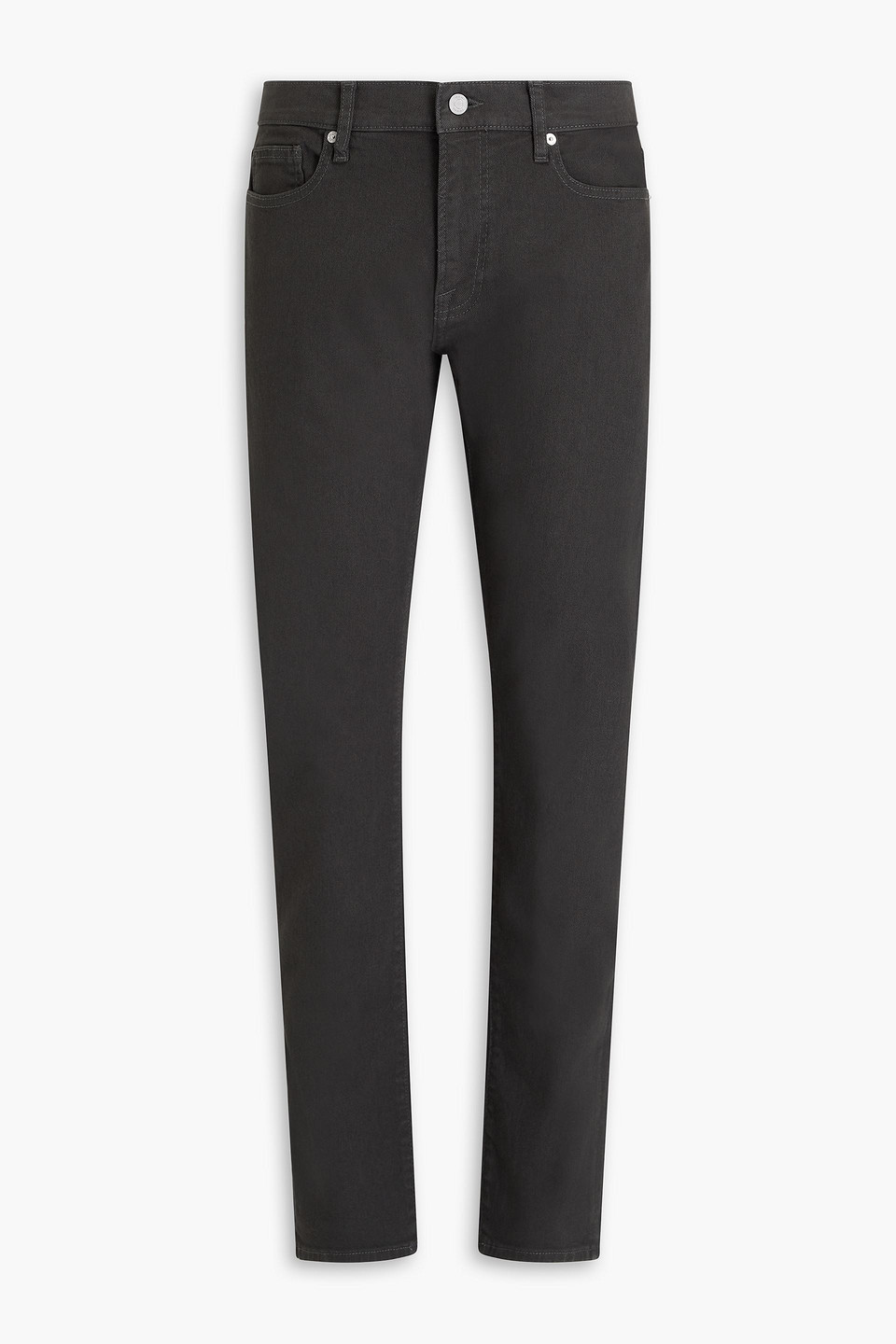 Frame L'homme Slim-fit Denim Jeans In Anthracite