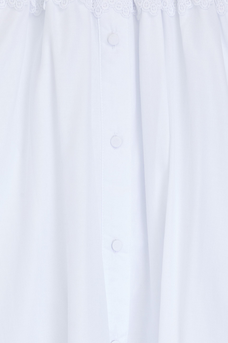 Shop Charo Ruiz Delphinus Tiered Cotton-blend Voile Maxi Dress In White