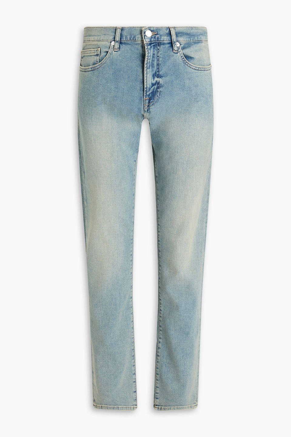 Frame L'homme Slim Fit Jeans In Light Denim