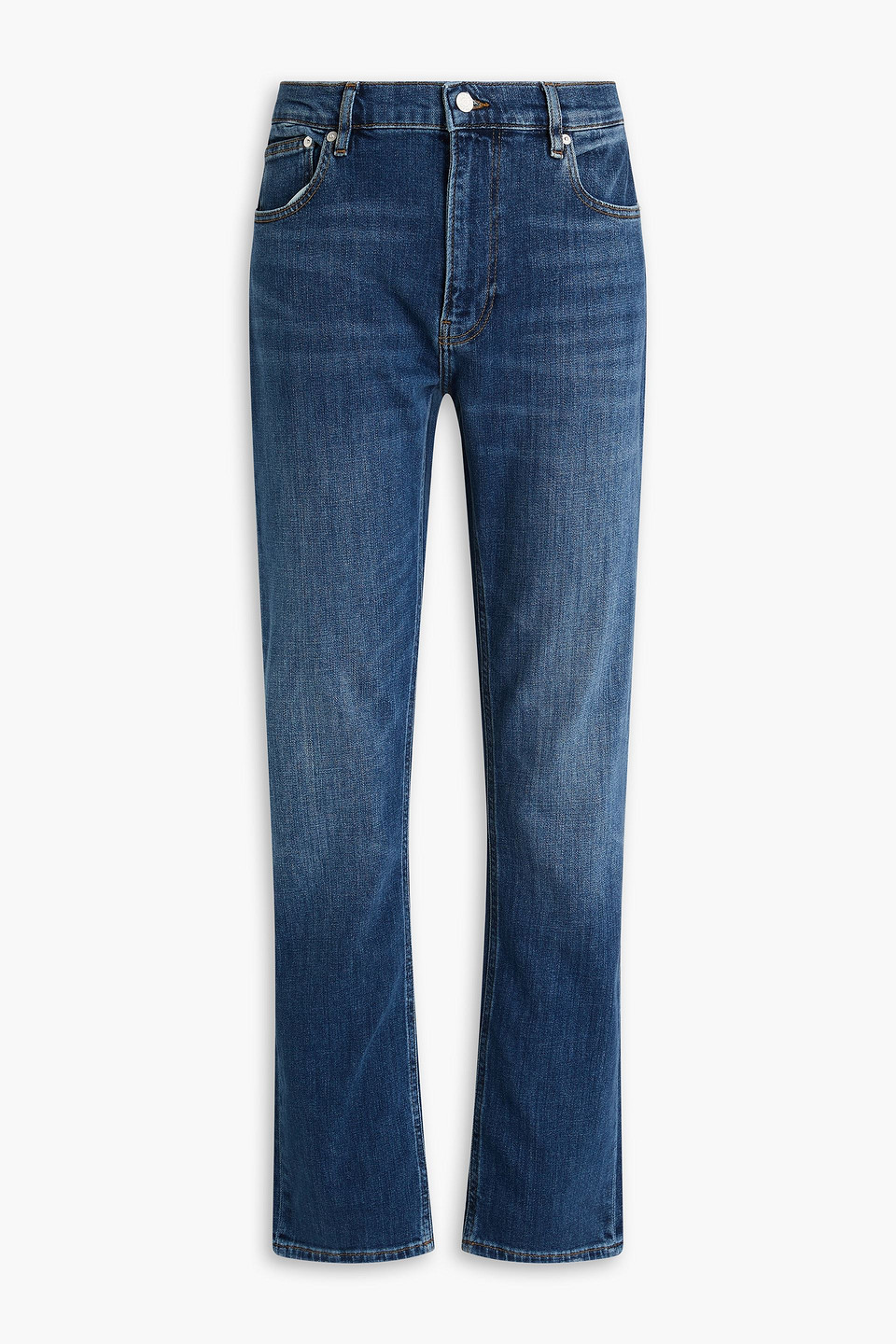 Frame Modern Denim Jeans In Dark Denim