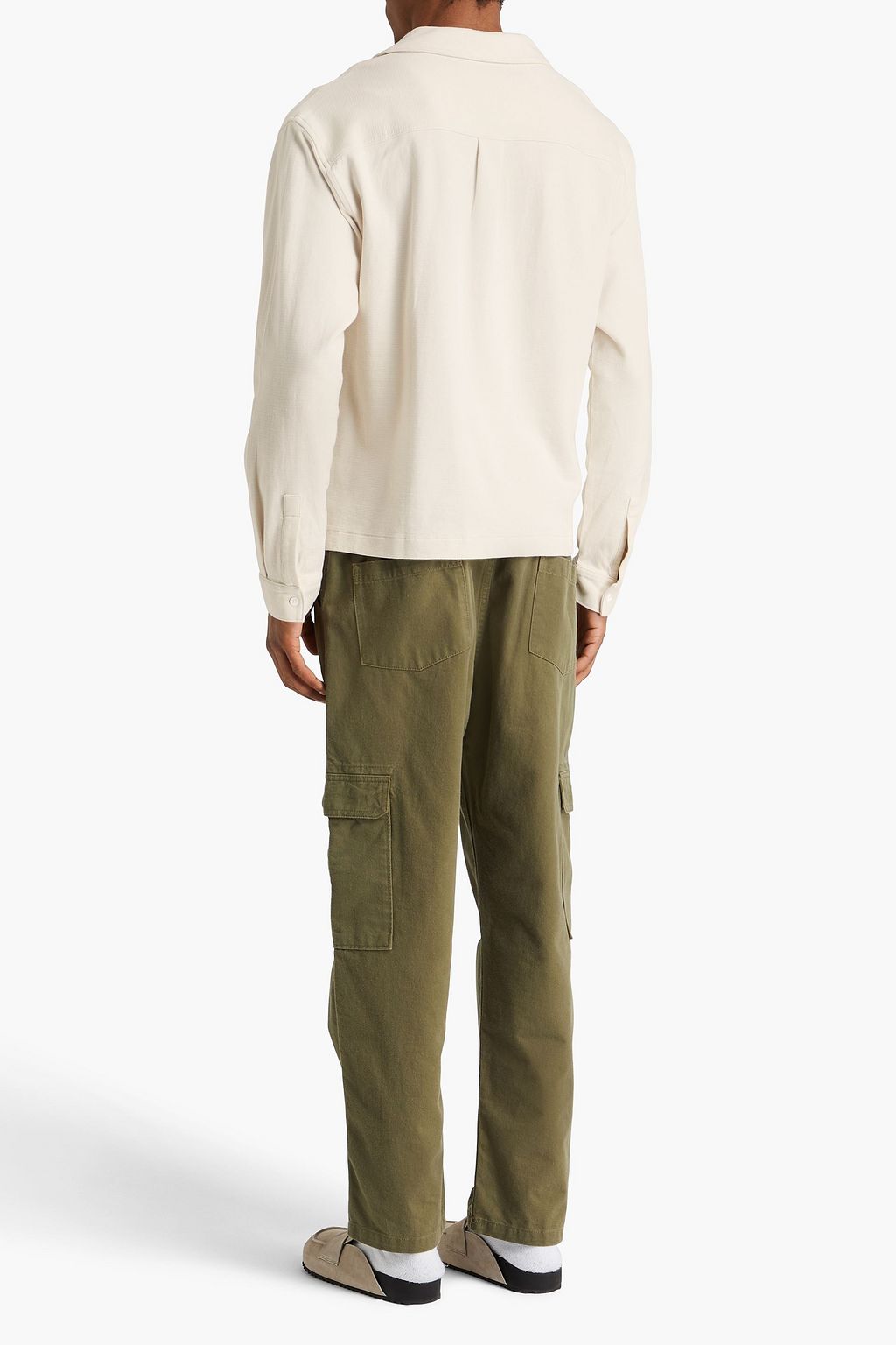 FRAME Cotton-jersey shirt