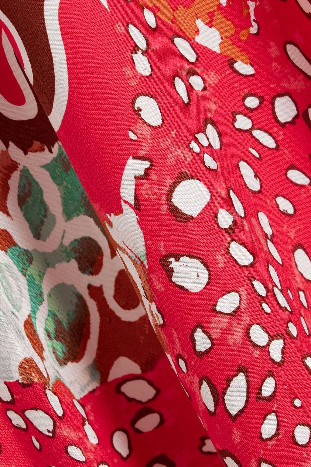 DIANE VON FURSTENBERG Florencia printed woven maxi skirt