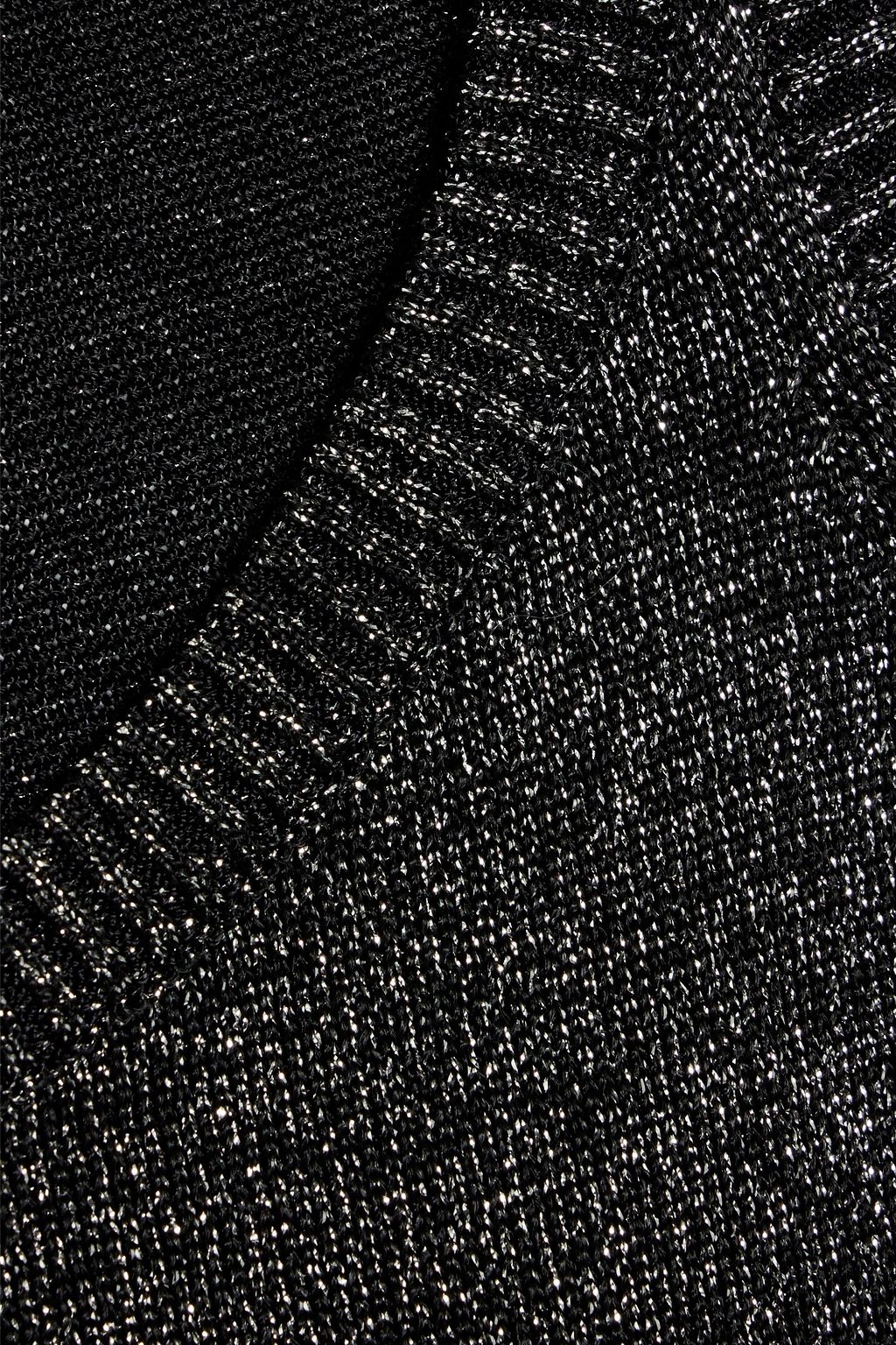 MISSONI Metallic crochet-knit tank