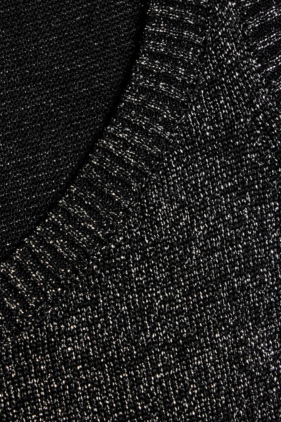 Missoni Metallic Crochet-knit Tank In Silver