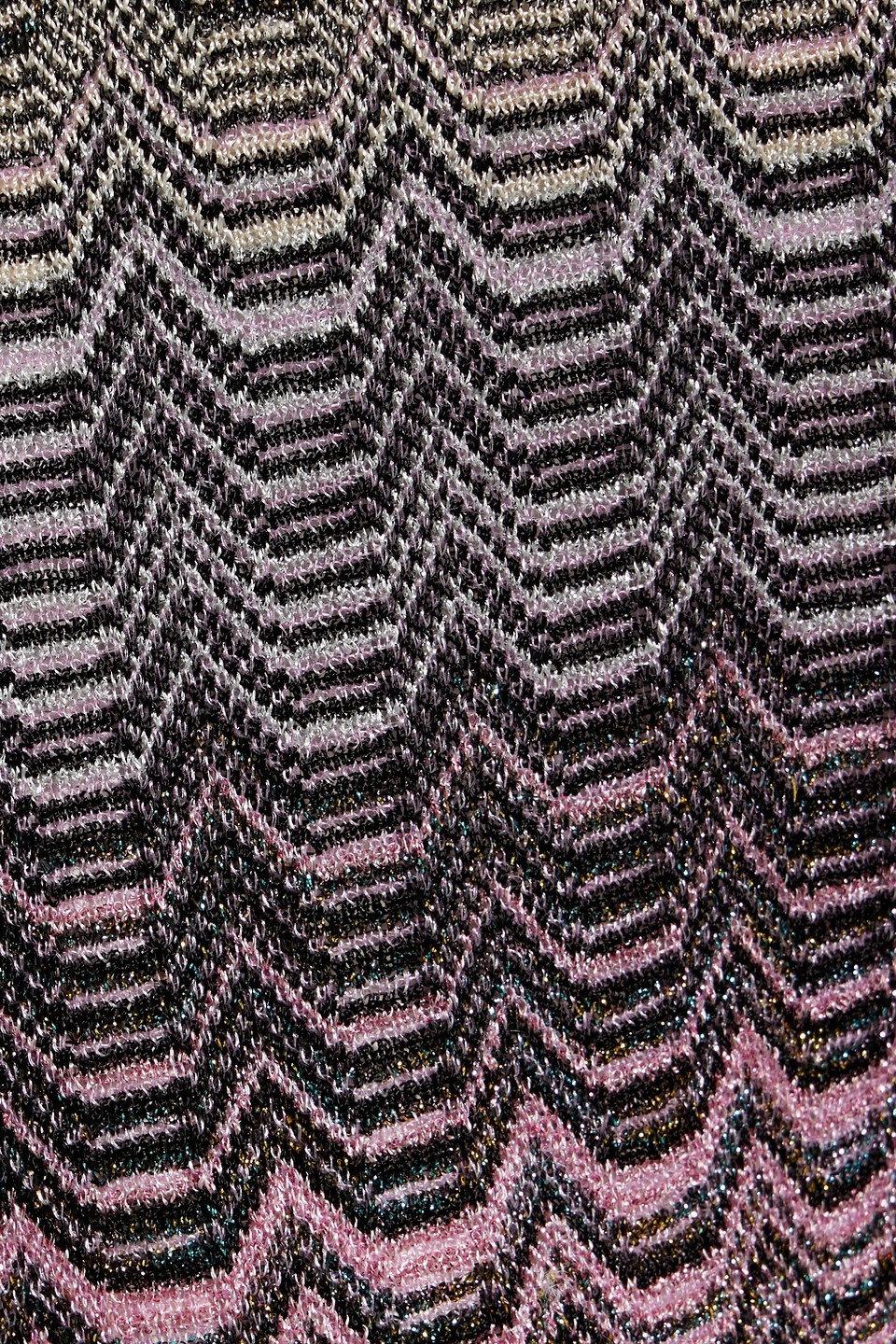 Missoni Metallic Crochet-knit Flared Pants In Baby Pink