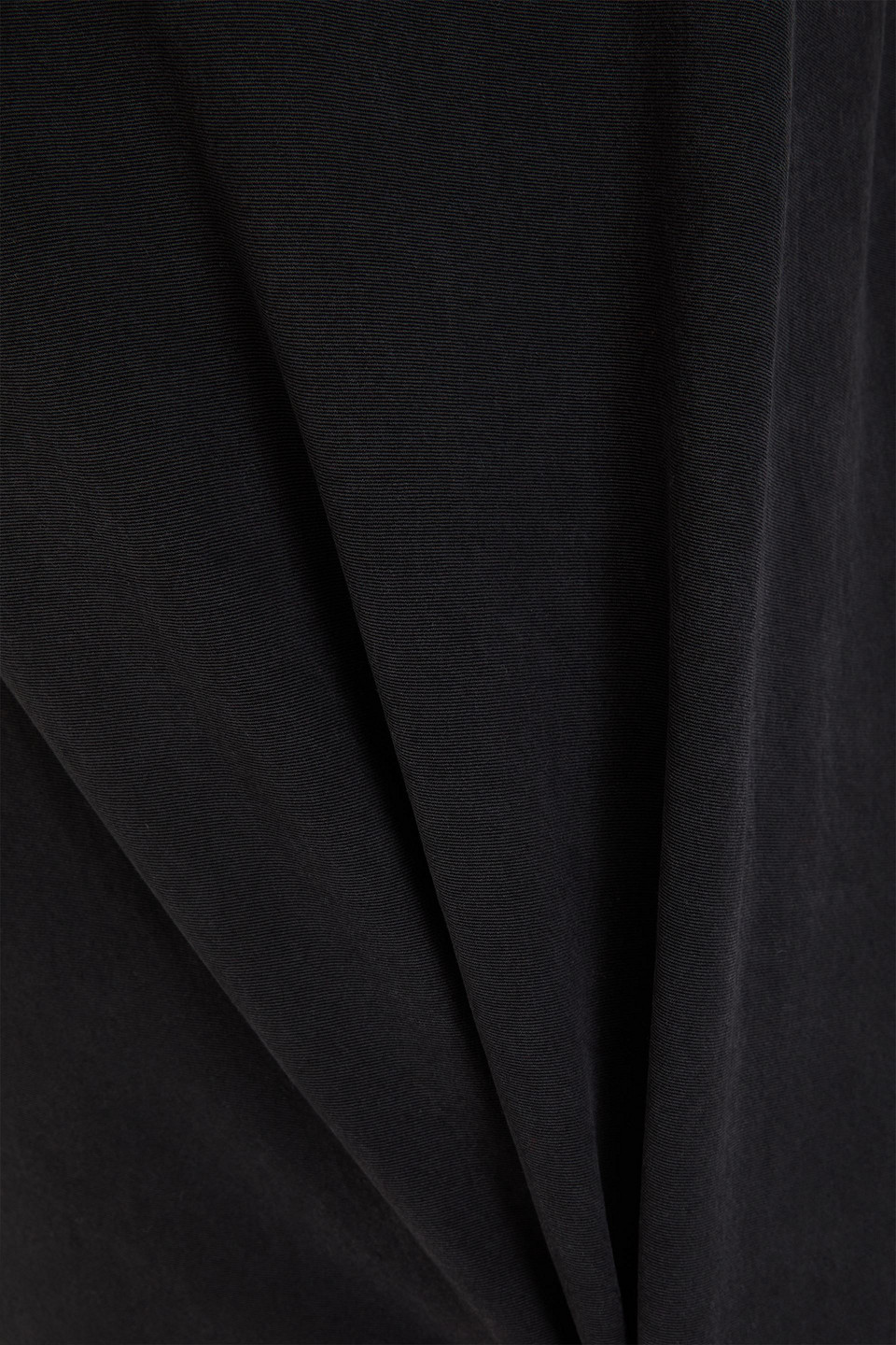 Shop Alex Mill Alexis Washed Lyocell Midi Slip Dress In Black