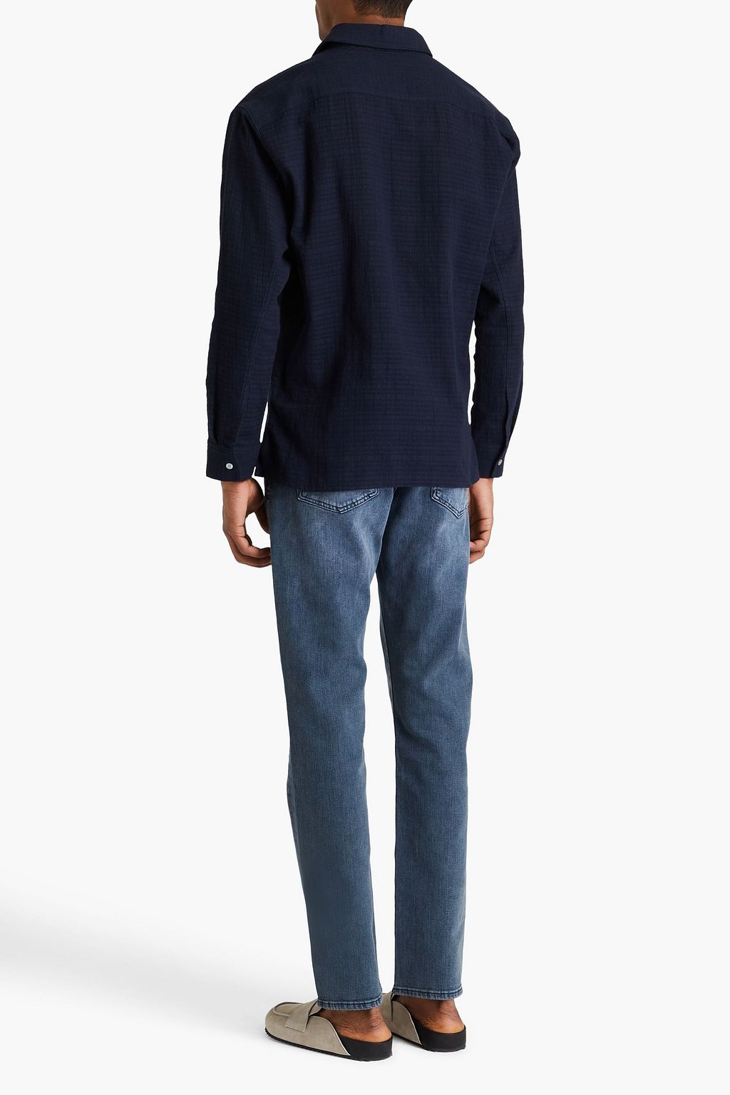 FRAME Cotton-gauze shirt