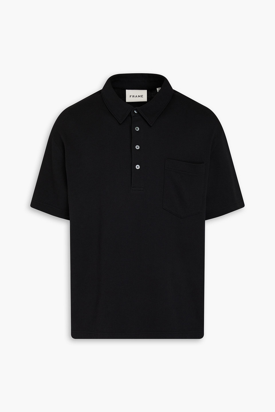 Cotton-jersey polo shirt