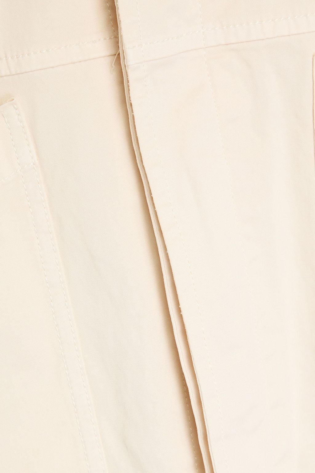 ALEX MILL Standard cropped cotton-blend jumpsuit