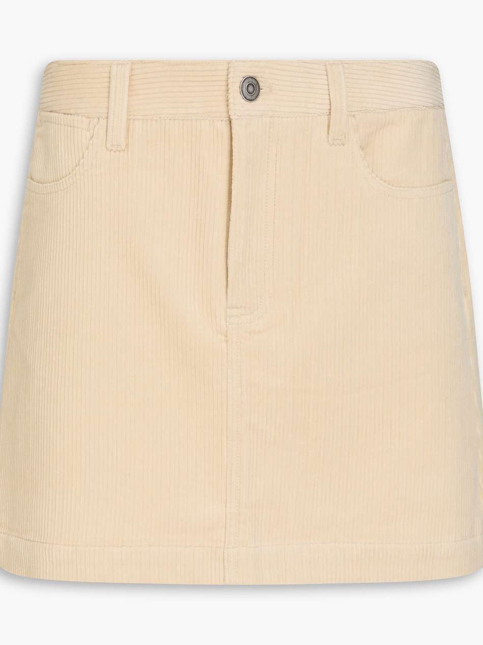 camden cotton-corduroy mini skirt