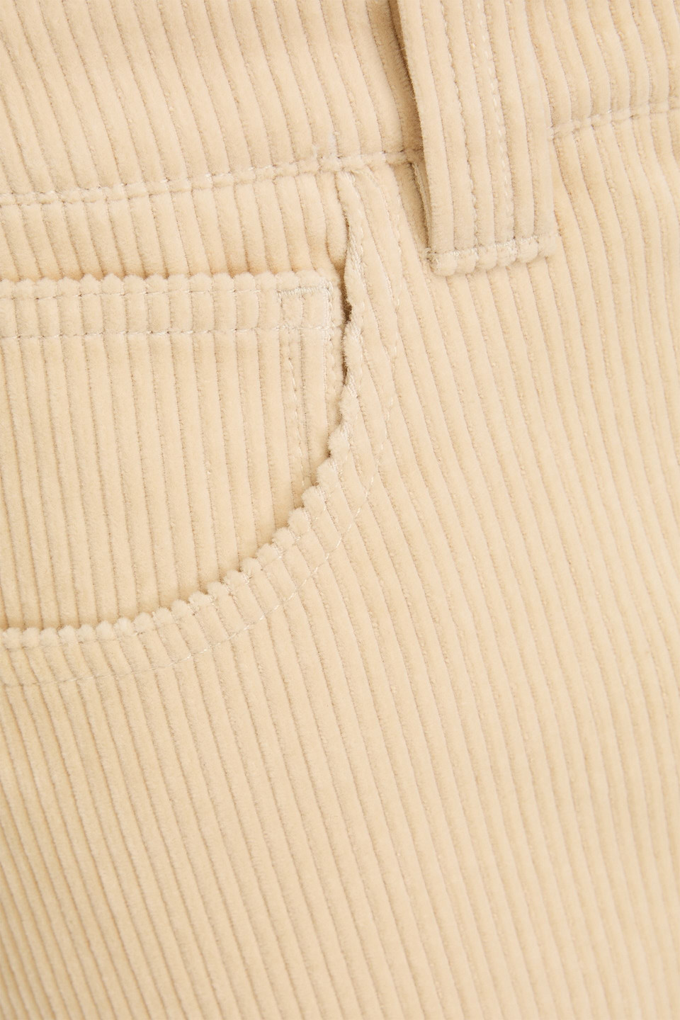 Alex Mill Camden Cotton-corduroy Straight-leg Pants In Beige