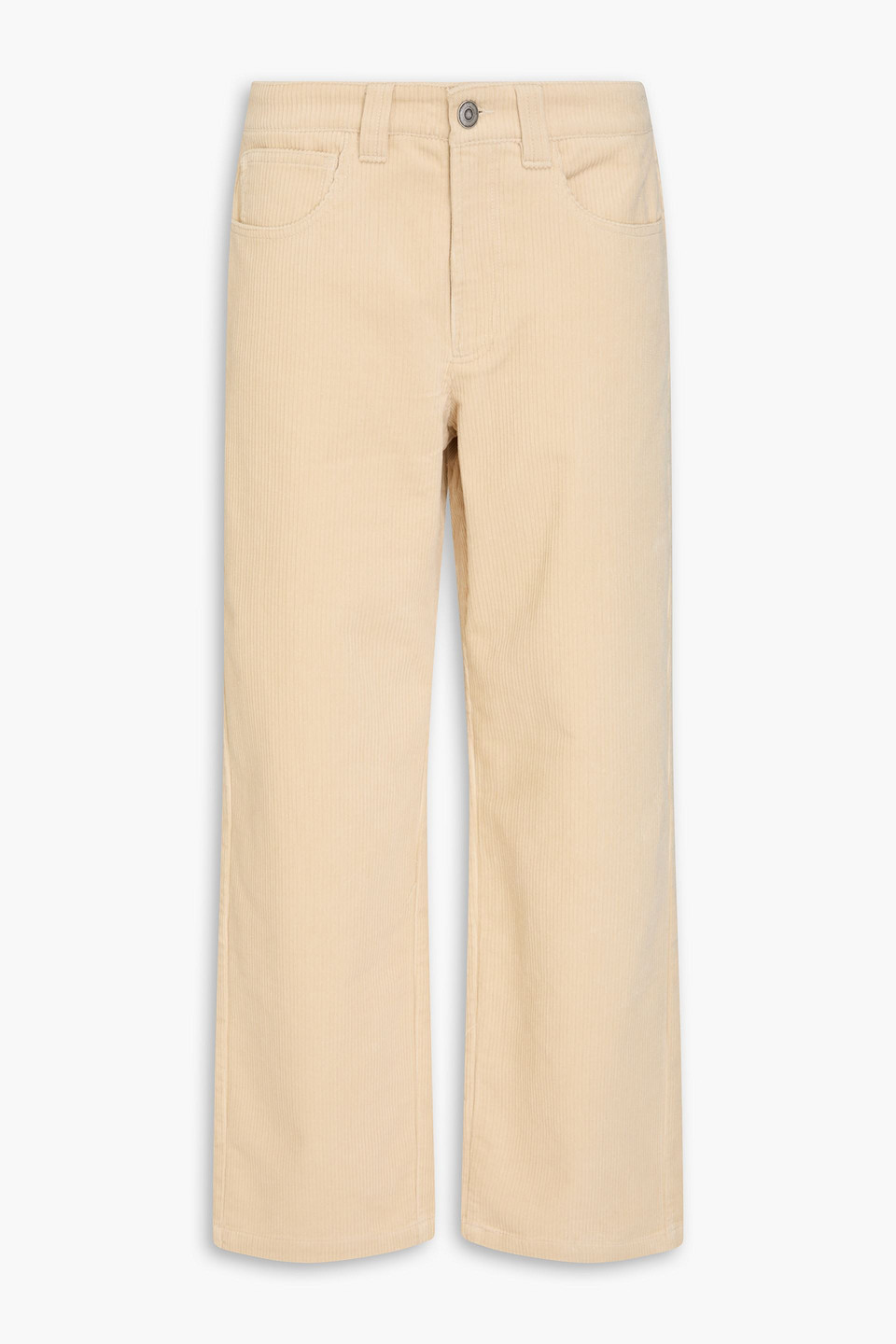 Camden cotton-corduroy straight-leg pants