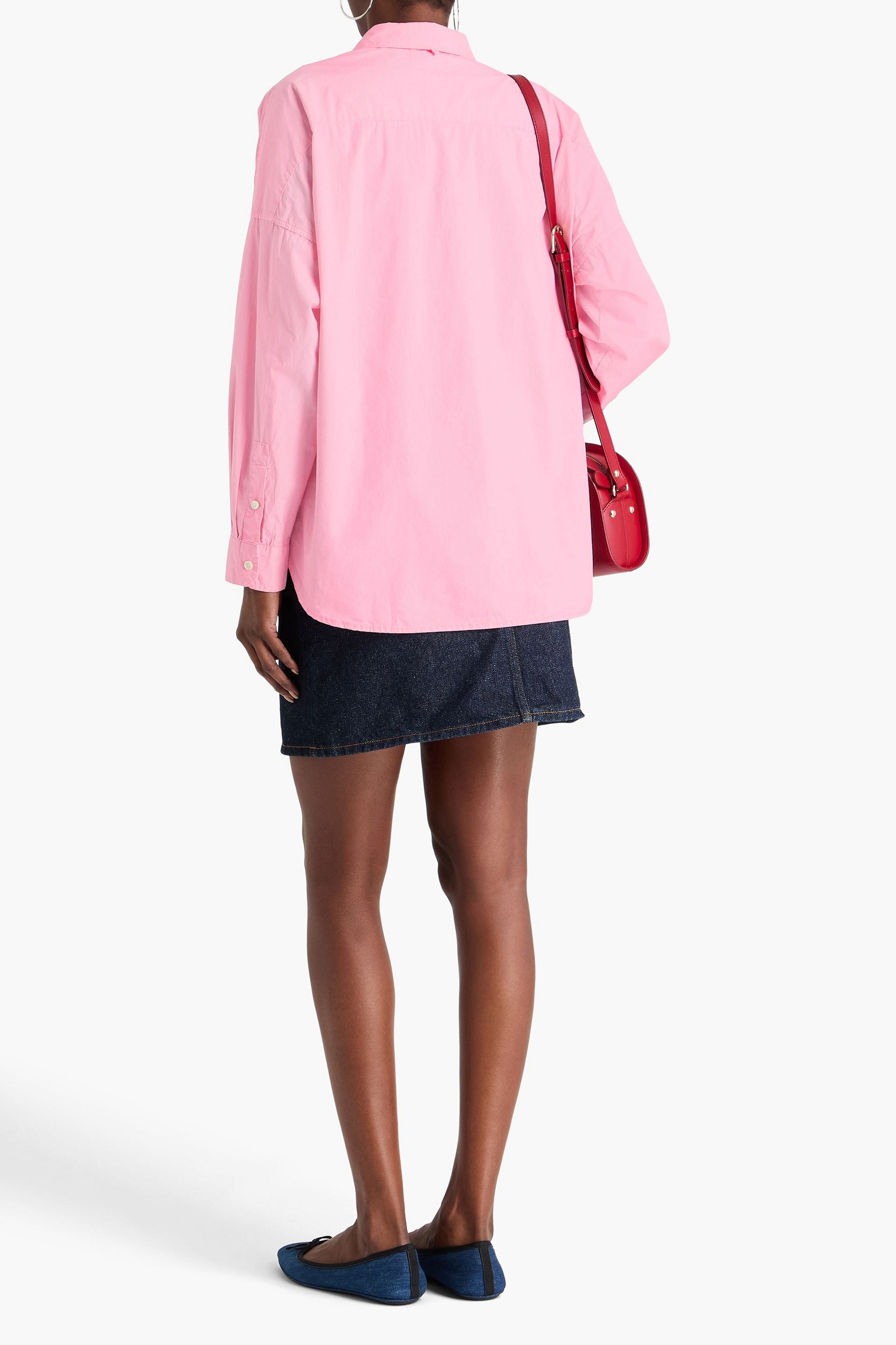 Alex Mill Jo cotton-poplin shirt thumbnail