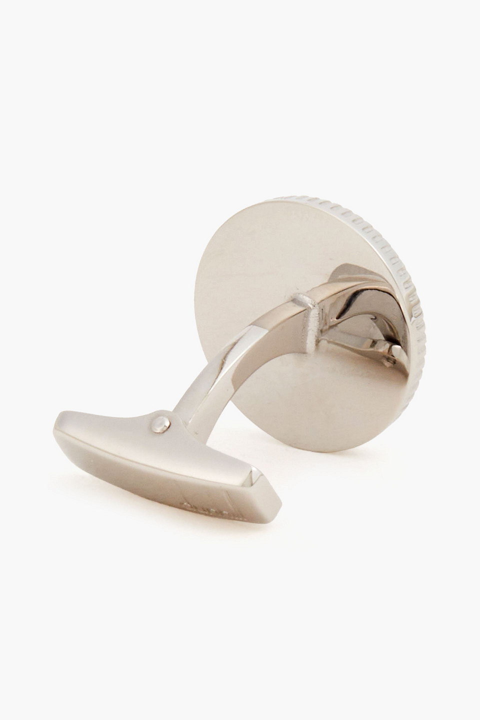 DUNHILL SILVER AND SODALITE CUFFLINKS