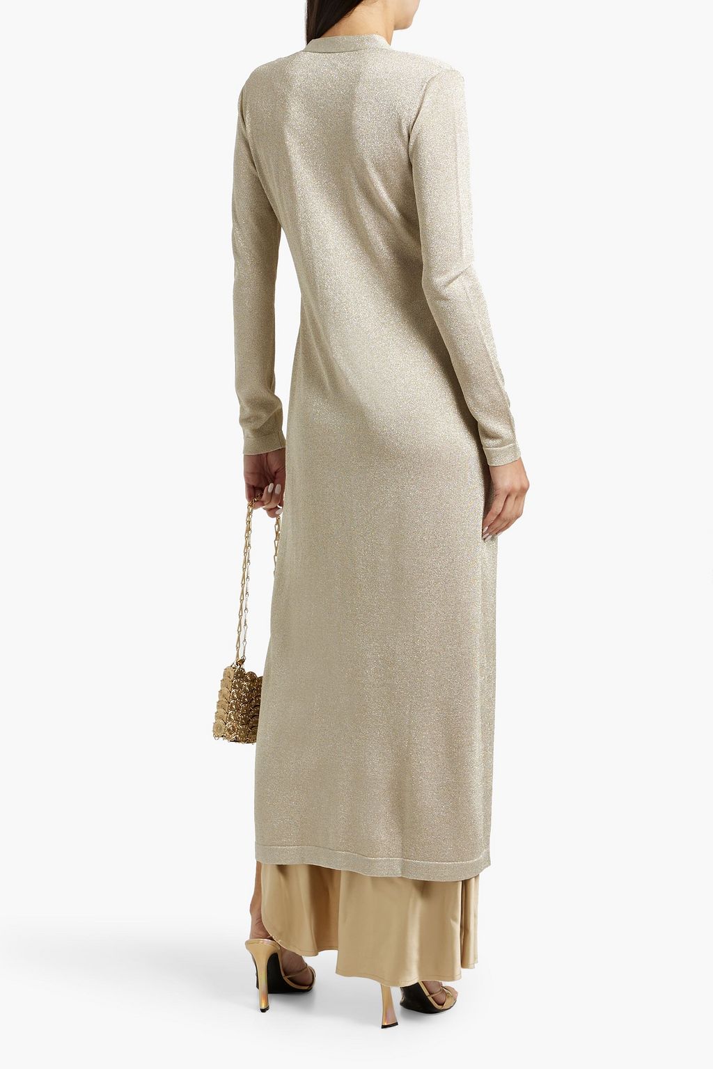 MISSONI Metallic knitted cardigan