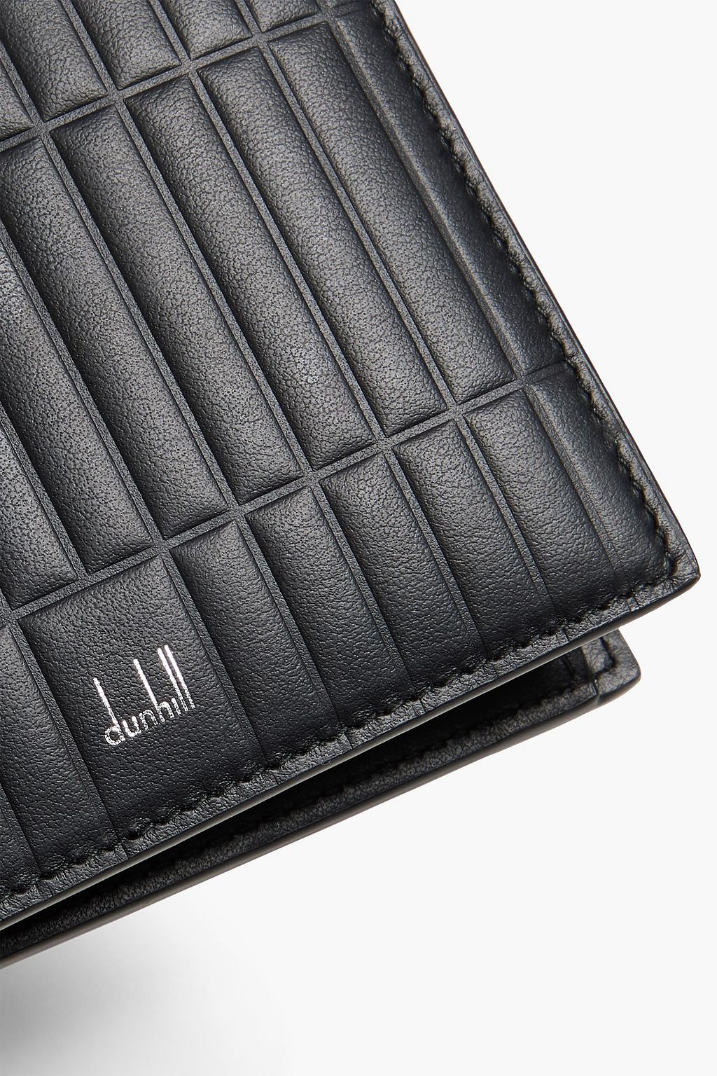 DUNHILL Rollagas embossed leather wallet