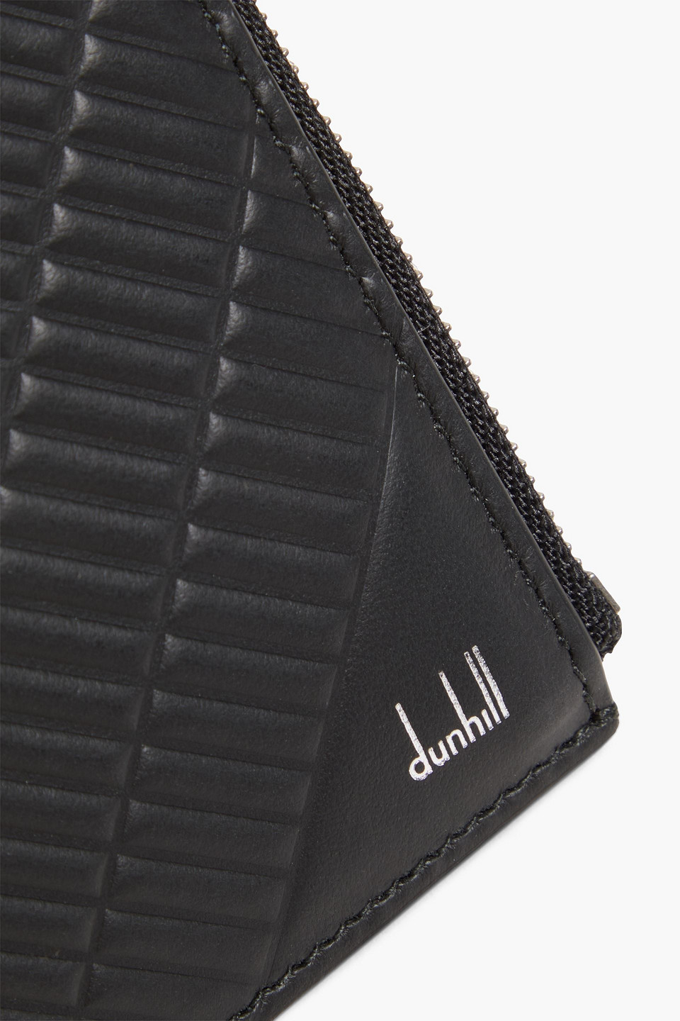 DUNHILL EMBOSSED LEATHER CARDHOLDER 