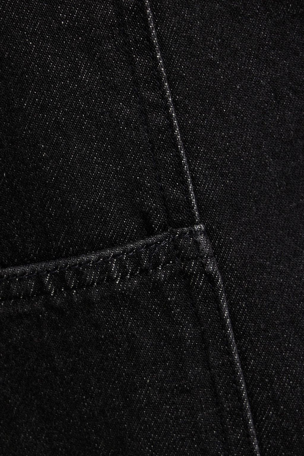 VINCE. Cropped high-rise cargo jeans