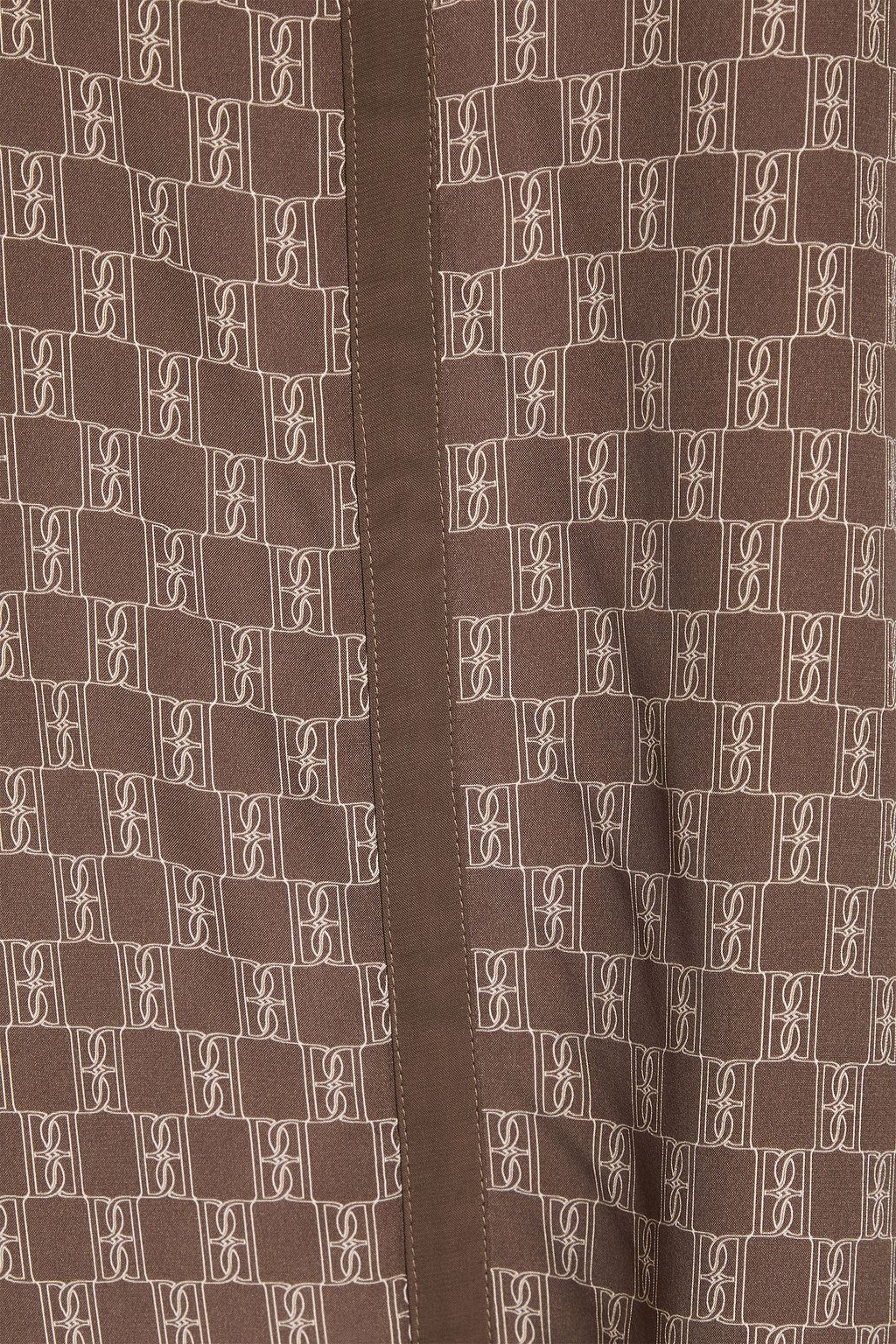 BY MALENE BIRGER Plazzo printed crepe de chine blouse