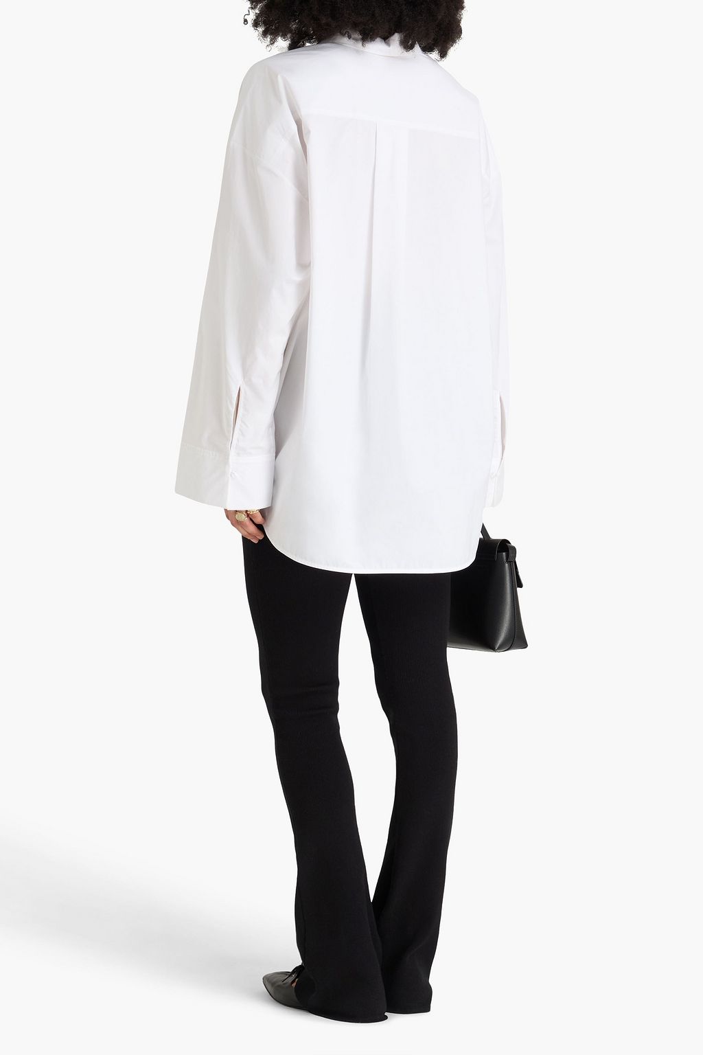 BY MALENE BIRGER قميص "ديريس" من قطن البوبلين