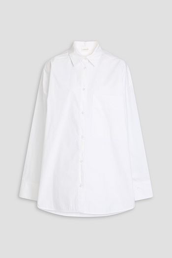 BY MALENE BIRGER قميص "ديريس" من قطن البوبلين