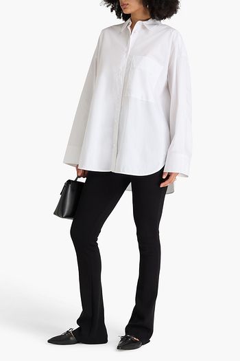 BY MALENE BIRGER قميص "ديريس" من قطن البوبلين