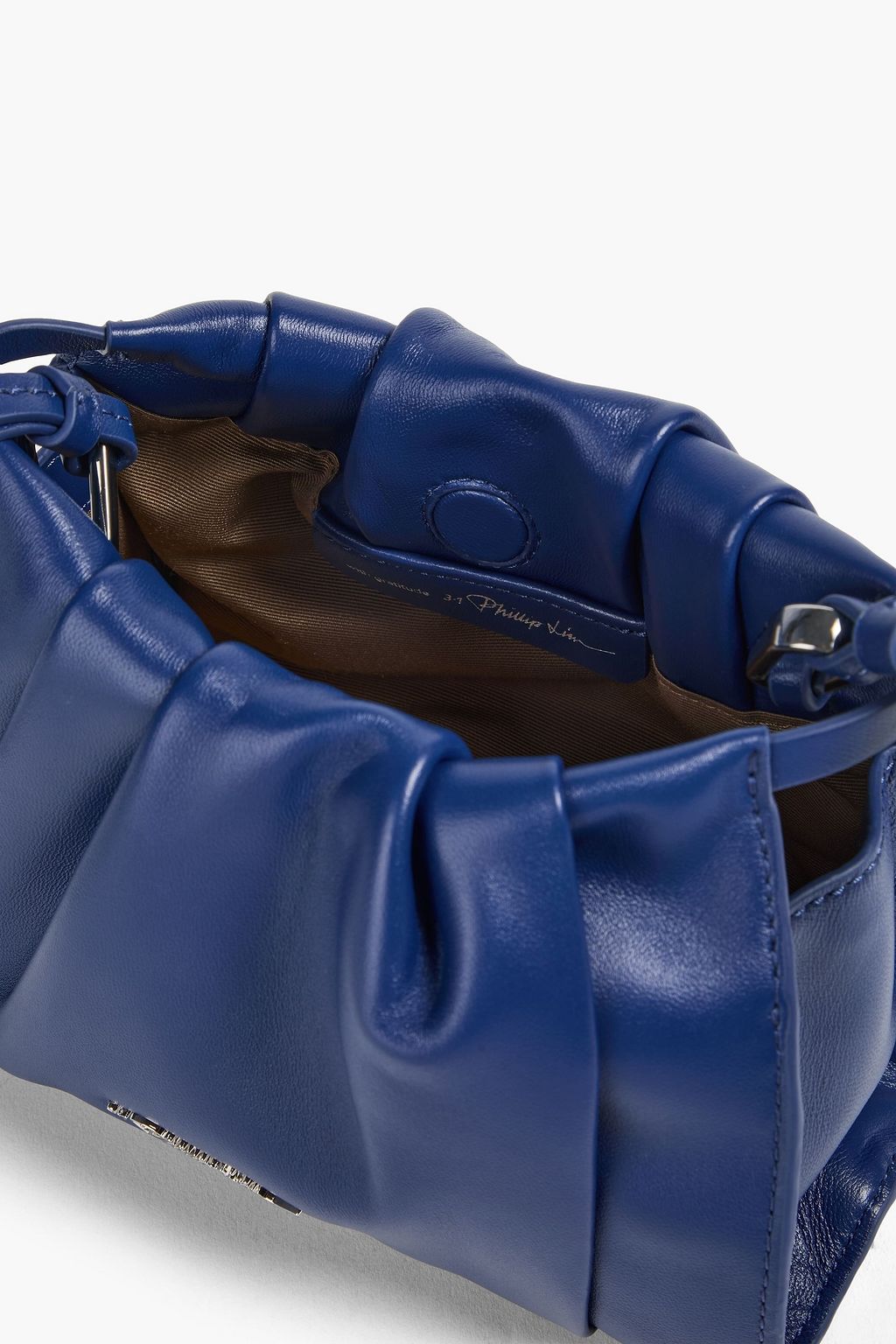 3.1 PHILLIP LIM حقيبة كروس بودي "بولوسوم" صغيرة من الجلد
