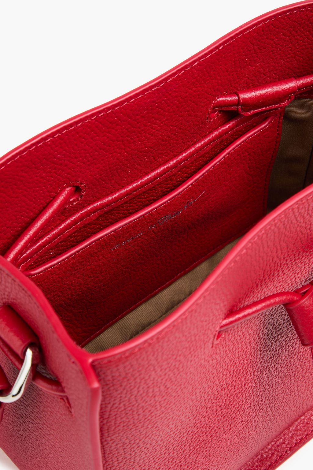 3.1 PHILLIP LIM Soleil mini pebbled-leather bucket bag