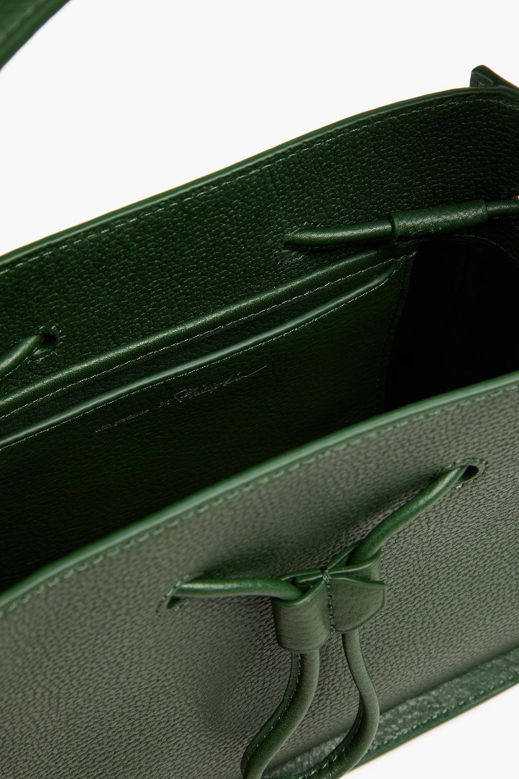 3.1 PHILLIP LIM حقيبة باكيت "سوليل" صغيرة من الجلد المحبب